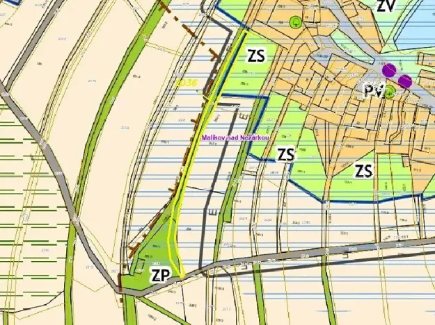 Dražba louky, Horní Pěna, 1083 m2