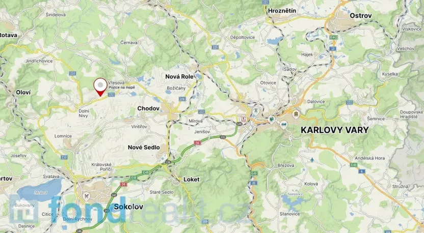 Prodej pozemku, Dolní Nivy, 3865 m2