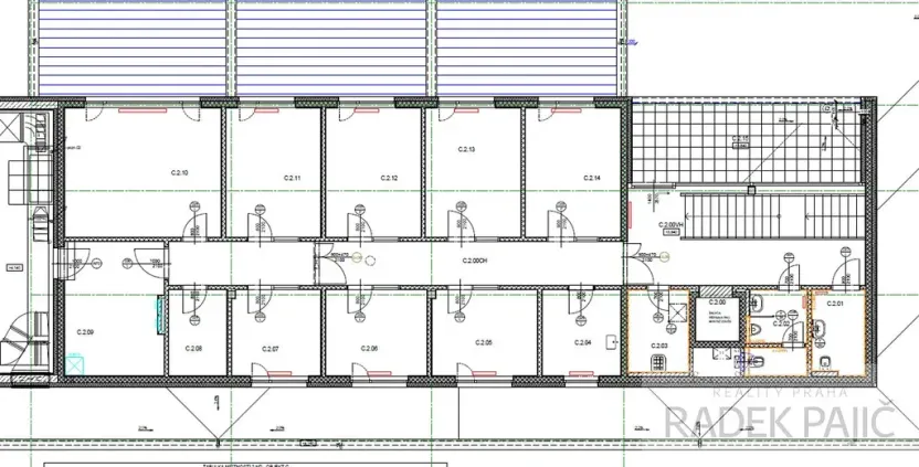 Pronájem kanceláře, Praha - Lipence, Oddechová, 8 m2