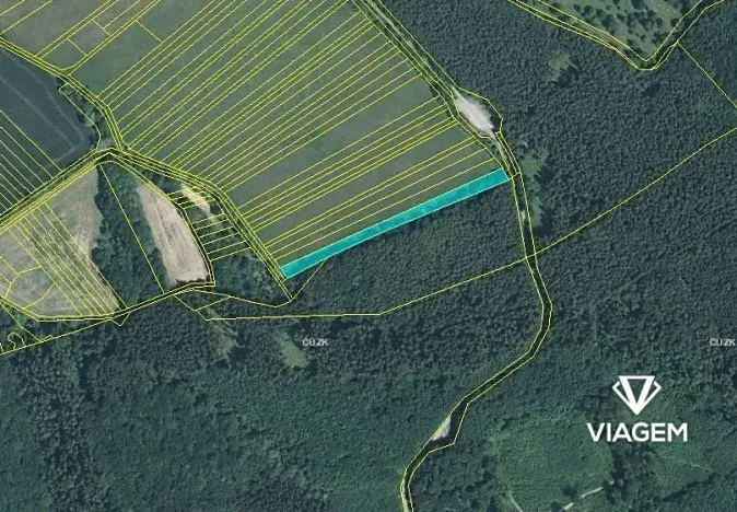 Prodej podílu pole, Horní Němčí, 1008 m2