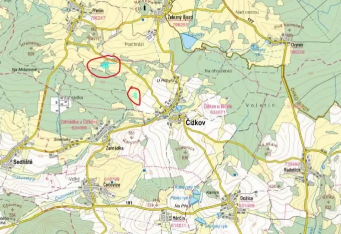 Prodej pozemku, Čížkov, 24151 m2