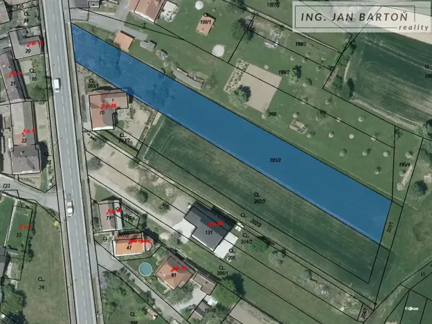 Prodej pozemku pro bydlení, Hladov, 2536 m2