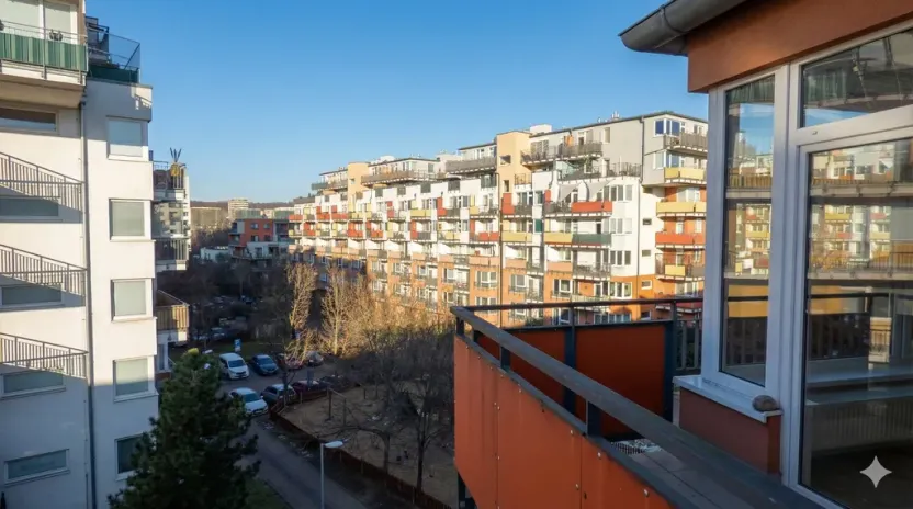 Pronájem bytu 2+kk, Praha - Vysočany, Poděbradská, 51 m2