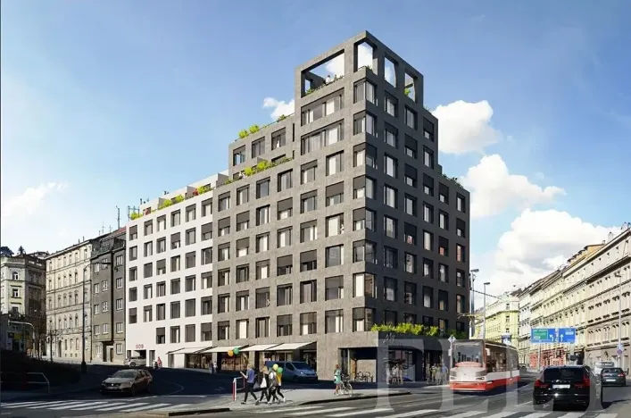 Pronájem bytu 1+kk, Praha - Smíchov, Plzeňská, 20 m2