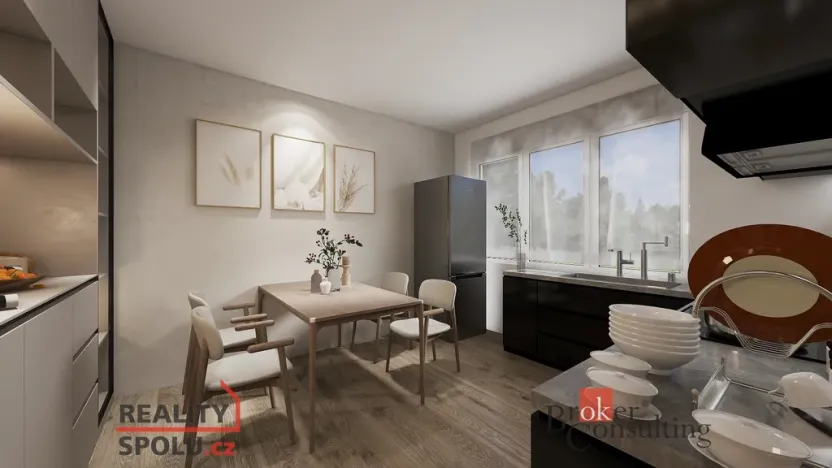 Prodej bytu 2+1, Nové Město nad Metují - Krčín, Černčická, 44 m2