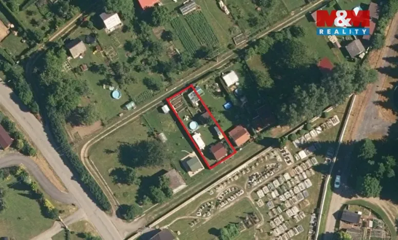 Prodej zahrady, Horní Stropnice, 292 m2