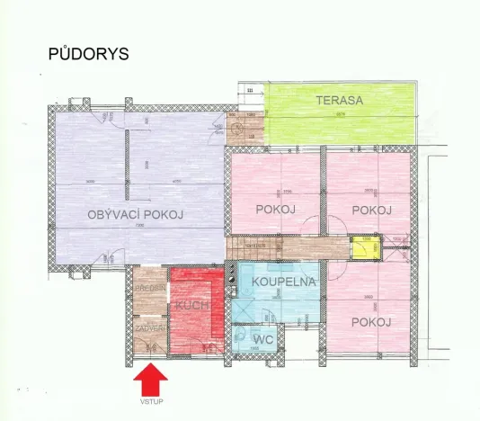Pronájem bytu 4+1, Praha - Liboc, Brodecká, 116 m2