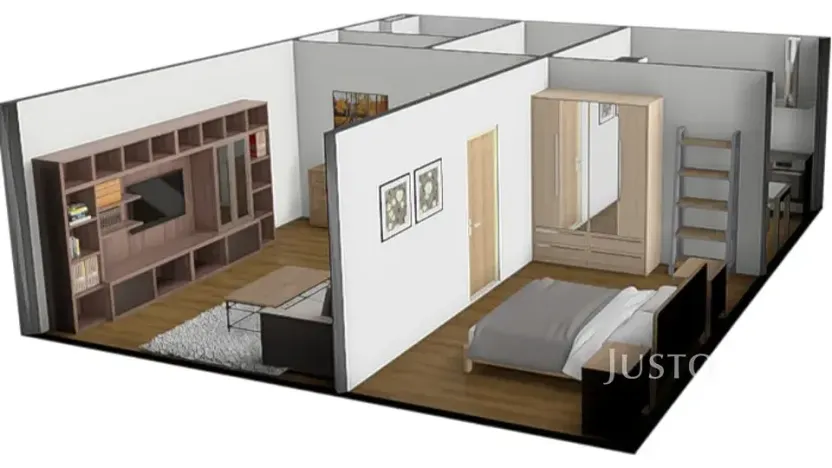 Pronájem bytu 2+1, Písek, Budějovická, 53 m2