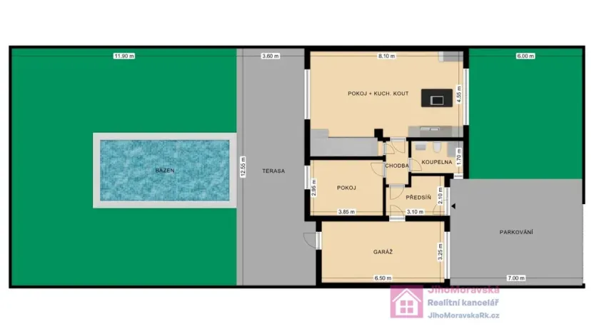 Prodej rodinného domu, Mikulov, Košuličova, 157 m2