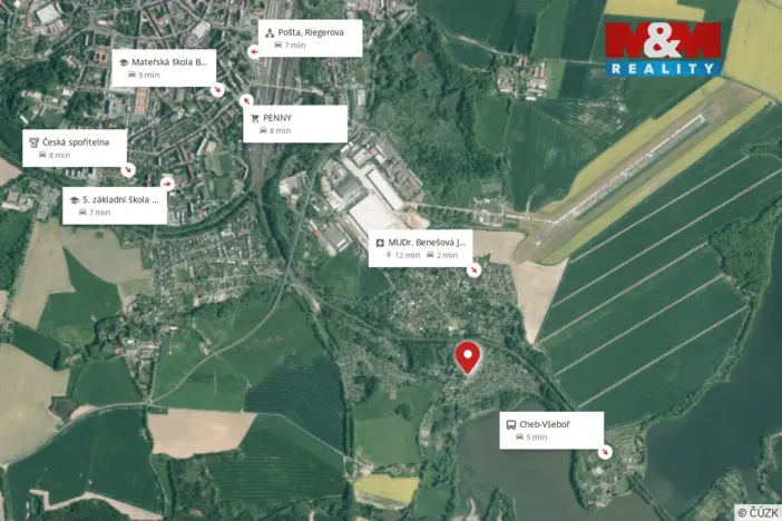 Prodej rodinného domu, Cheb - Podhrad, Zámecká, 174 m2