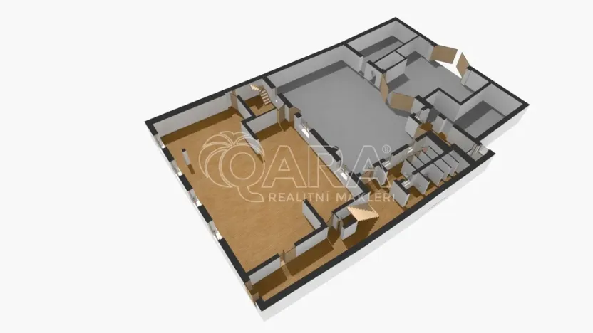 Pronájem obchodního prostoru, Štěpánovice, 440 m2