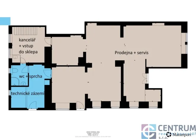 Prodej obchodního prostoru, Liberec - Liberec XV-Starý Harcov, Svobody, 176 m2