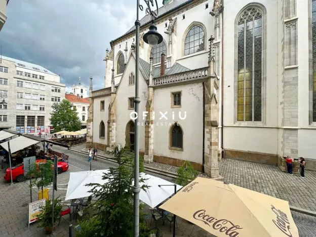 Pronájem bytu 1+1, Brno, Jakubské náměstí, 17 m2