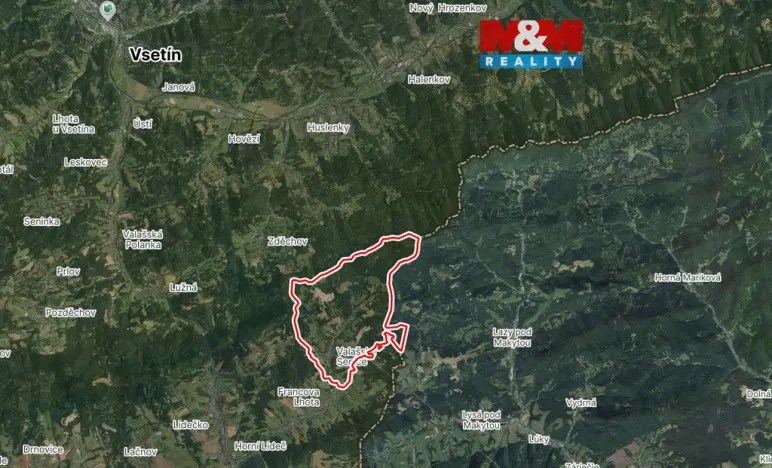 Prodej pozemku, Valašská Senice, 313789 m2