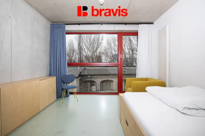 Pronájem bytu 1+kk, Brno - Trnitá, Dornych, 24 m2