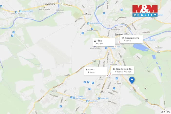 Pronájem bytu 1+1, Žamberk, Lukavská, 40 m2