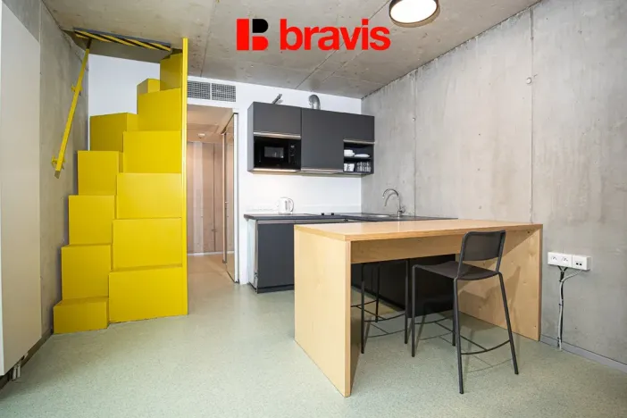 Pronájem bytu 2+kk, Brno - Trnitá, Dornych, 51 m2