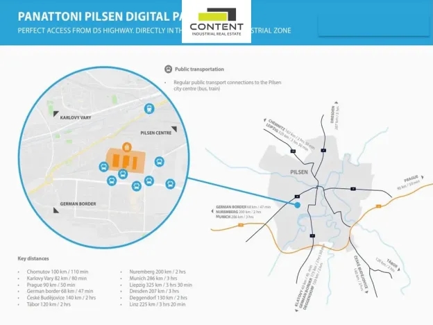 Pronájem výrobních prostor, Plzeň - Skvrňany, Ke Karlovu, 15000 m2
