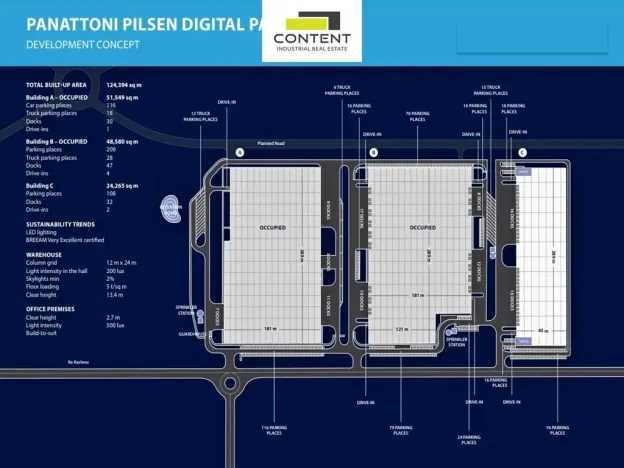 Pronájem výrobních prostor, Plzeň - Skvrňany, Ke Karlovu, 15000 m2