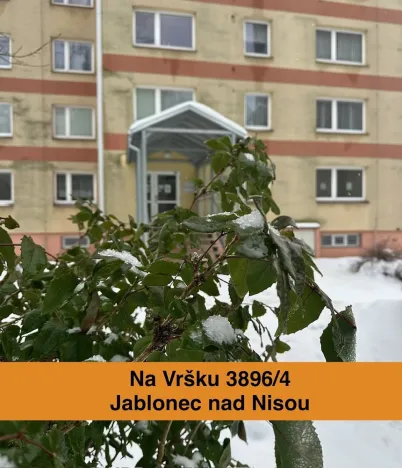 Pronájem bytu 2+kk, Jablonec nad Nisou, Na Vršku, 44 m2