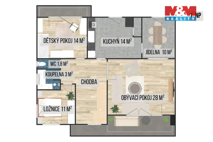 Prodej rodinného domu, Golčův Jeníkov, Obora, 150 m2