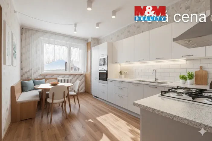 Prodej bytu 3+1, Česká Lípa, Bratří Čapků, 75 m2