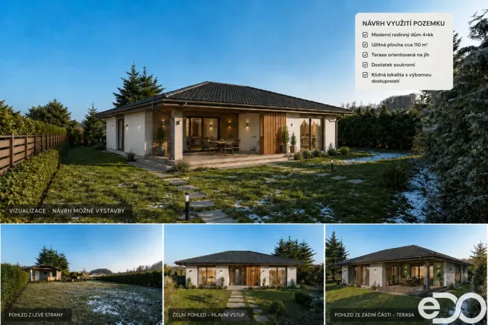 Prodej pozemku pro bydlení, Strašov, 921 m2
