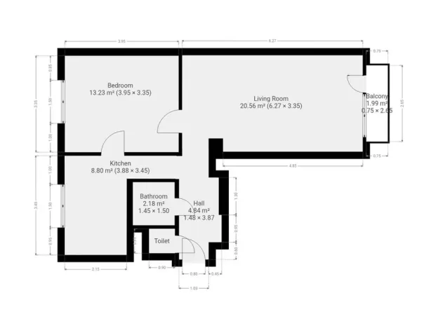 Pronájem bytu 2+1, Praha - Vršovice, Arménská, 54 m2