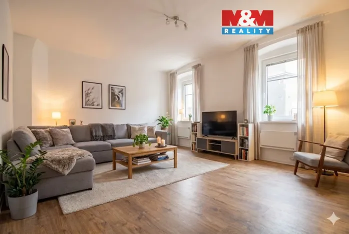 Prodej bytu 1+1, Benešov nad Ploučnicí, Palackého, 41 m2