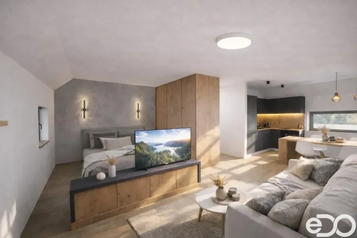 Prodej bytu 1+kk, Pec pod Sněžkou, 36 m2