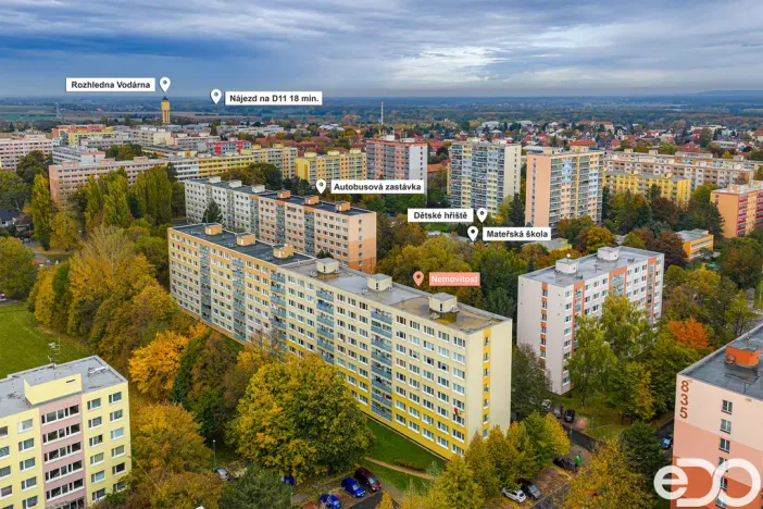 Pronájem bytu 2+1, Kolín - Kolín II, Rimavské Soboty, 53 m2