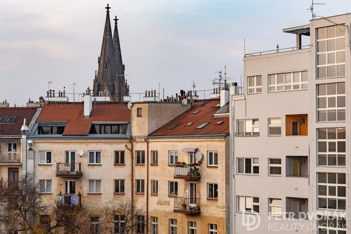 Pronájem bytu 3+kk, Praha - Vinohrady, Uruguayská, 98 m2