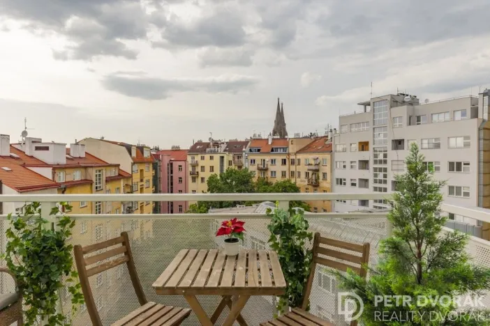 Pronájem bytu 3+kk, Praha - Vinohrady, Uruguayská, 98 m2