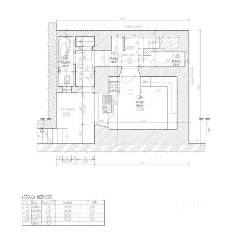 Prodej rodinného domu, Hostouň, Na Pohoří, 51 m2
