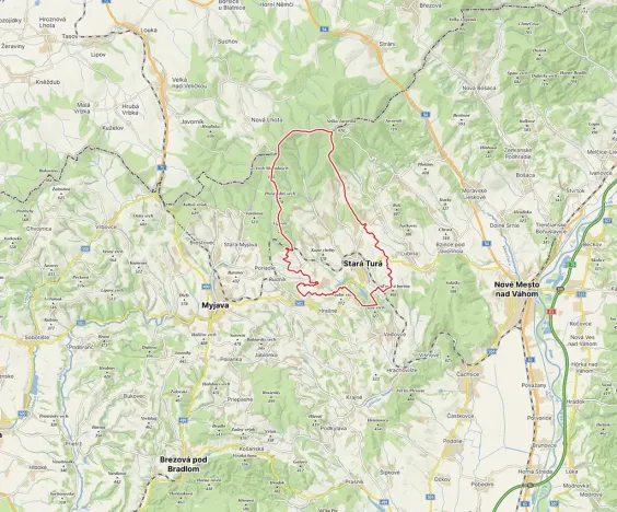 Prodej pole, Stará Turá, Slovensko, 7046 m2