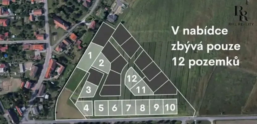 Prodej pozemku pro bydlení, Ráby, 1168 m2