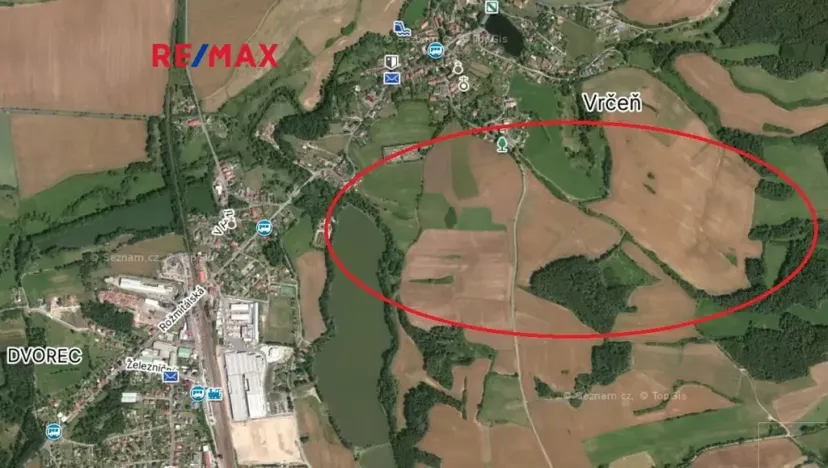Prodej pole, Vrčeň, 19430 m2