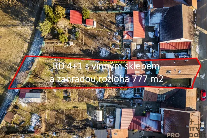 Prodej rodinného domu, Klobouky u Brna, Starohorská, 126 m2