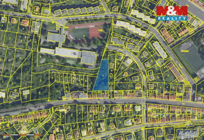 Prodej zahrady, Praha, Nad Hercovkou, 2083 m2