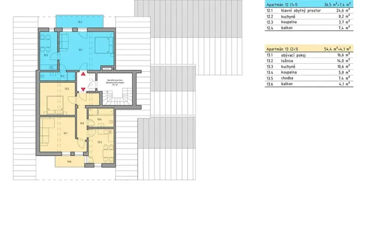 Prodej bytu 1+1, Železná Ruda, 37 m2