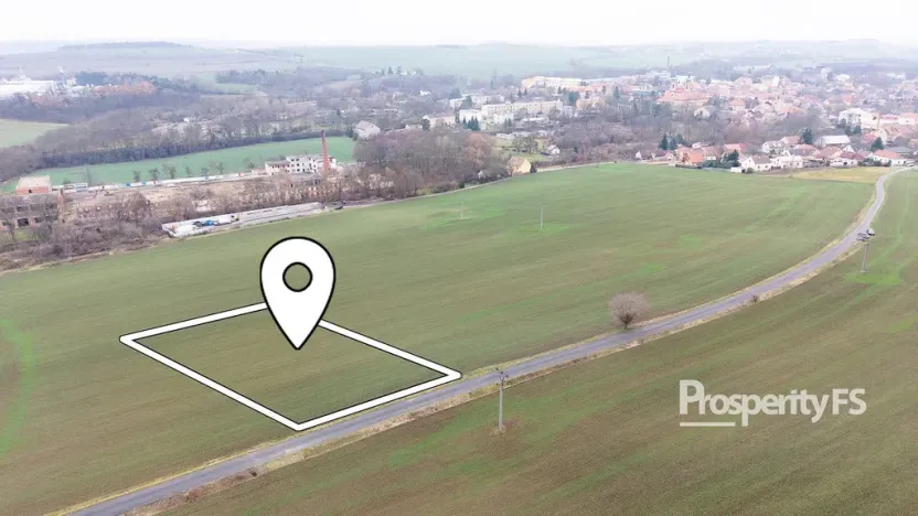 Prodej pozemku, Zlonice, 3444 m2
