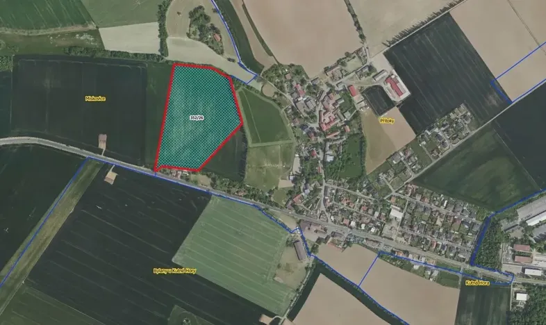 Prodej podílu pozemku, Miskovice, 43216 m2