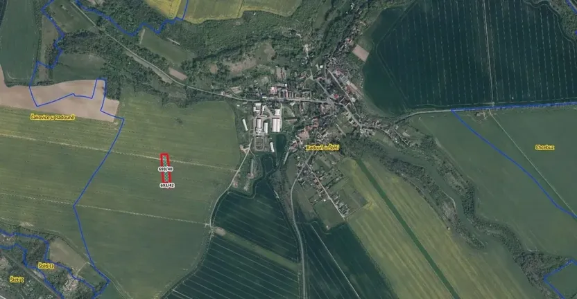 Prodej pole, Štětí, 4640 m2