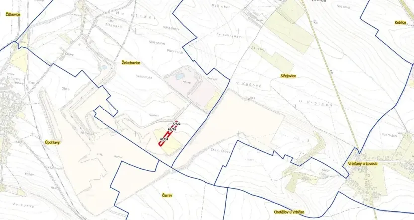 Prodej pole, Čížkovice, 7982 m2