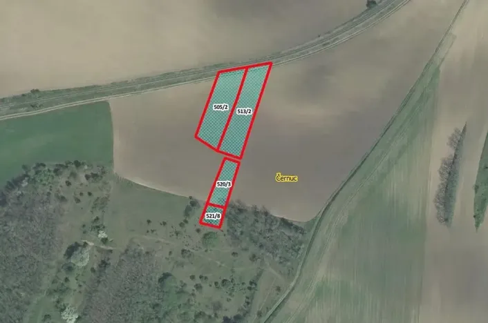 Prodej pole, Černuc, 4292 m2