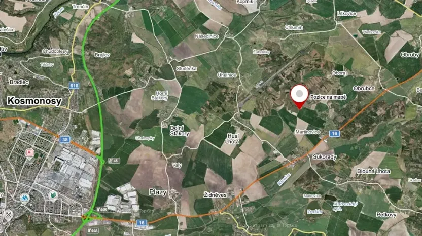 Prodej pole, Sukorady, 3349 m2