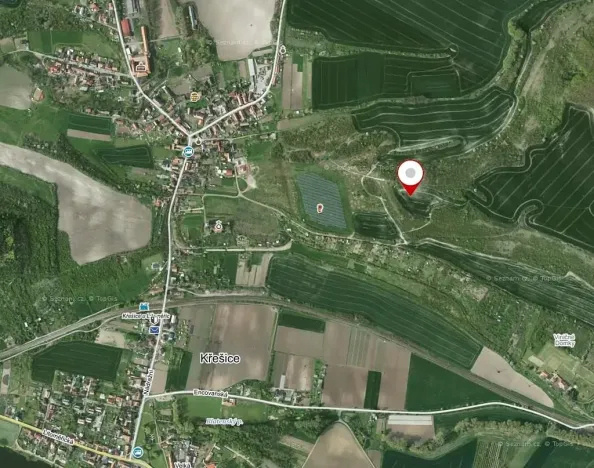 Prodej podílu pole, Křešice, 4101 m2