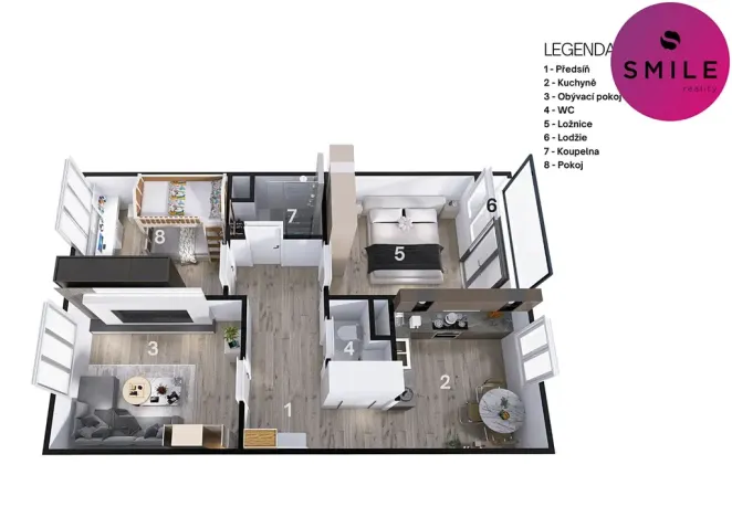 Prodej bytu 3+1, Frýdek-Místek, Jiřího Trnky, 72 m2