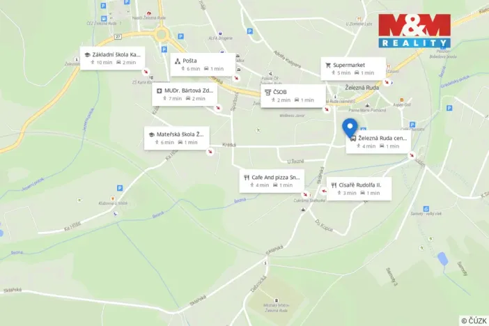 Prodej bytu 3+1, Železná Ruda, U Řezné, 70 m2