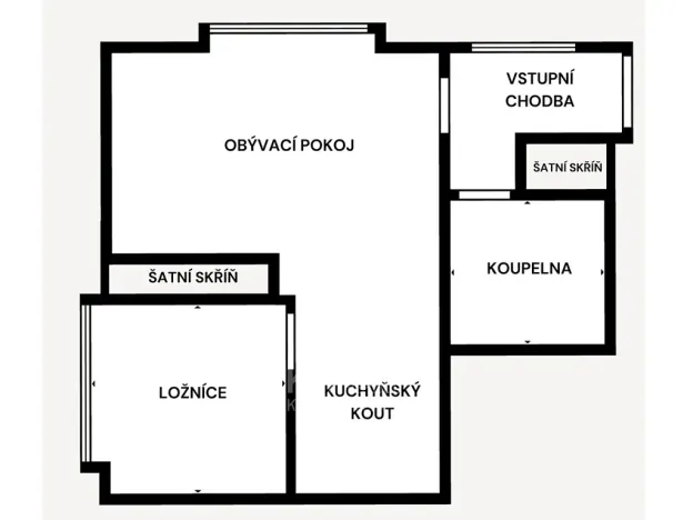 Prodej bytu 2+kk, Svémyslice, 38 m2